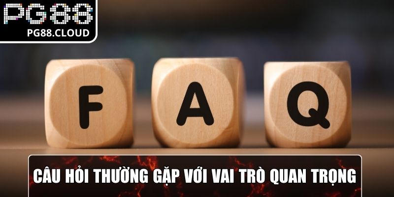 Câu hỏi thường gặp với vai trò quan trọng